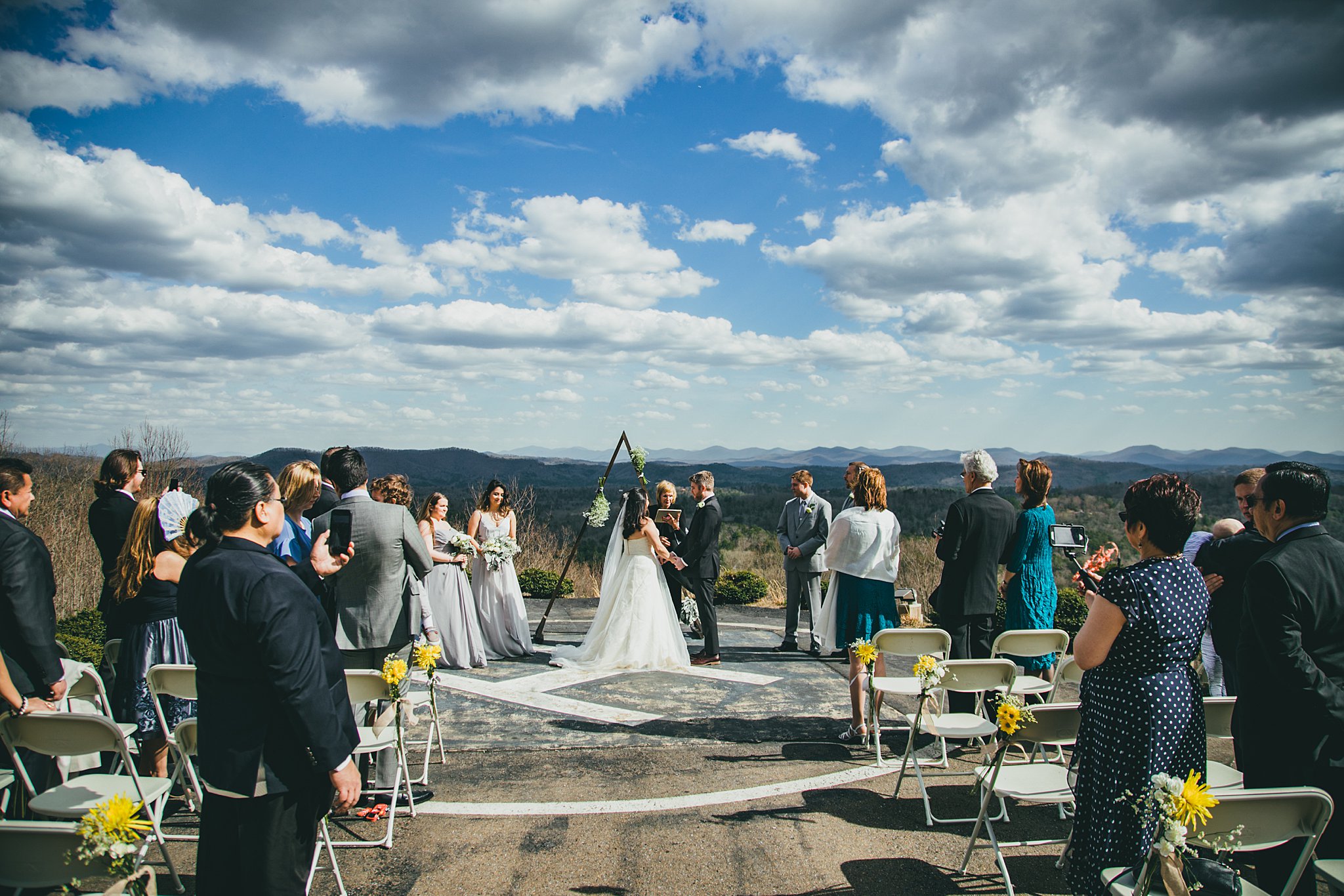 Married Nicola Jon Destination Wedding Spyglass Cabin Blue